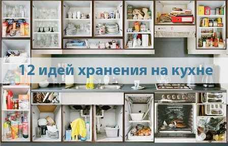 Кухонные шкафы: идеи для организации пространства