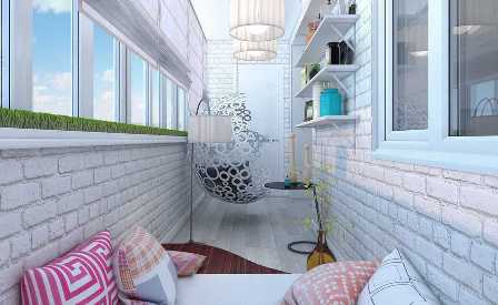 Балкон как уютное место: идеи дизайна для маленьких и больших пространств