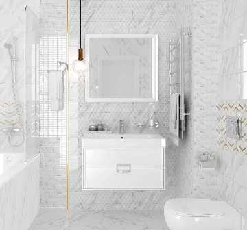 Как выбрать идеальную керамическую плитку для своей ванной комнаты.
