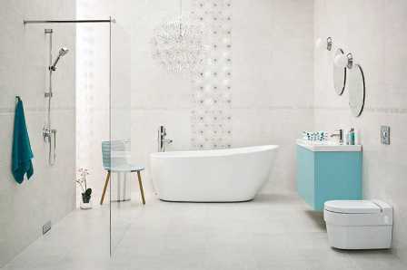 Керамическая плитка для ванной: идеи и советы по выбору.